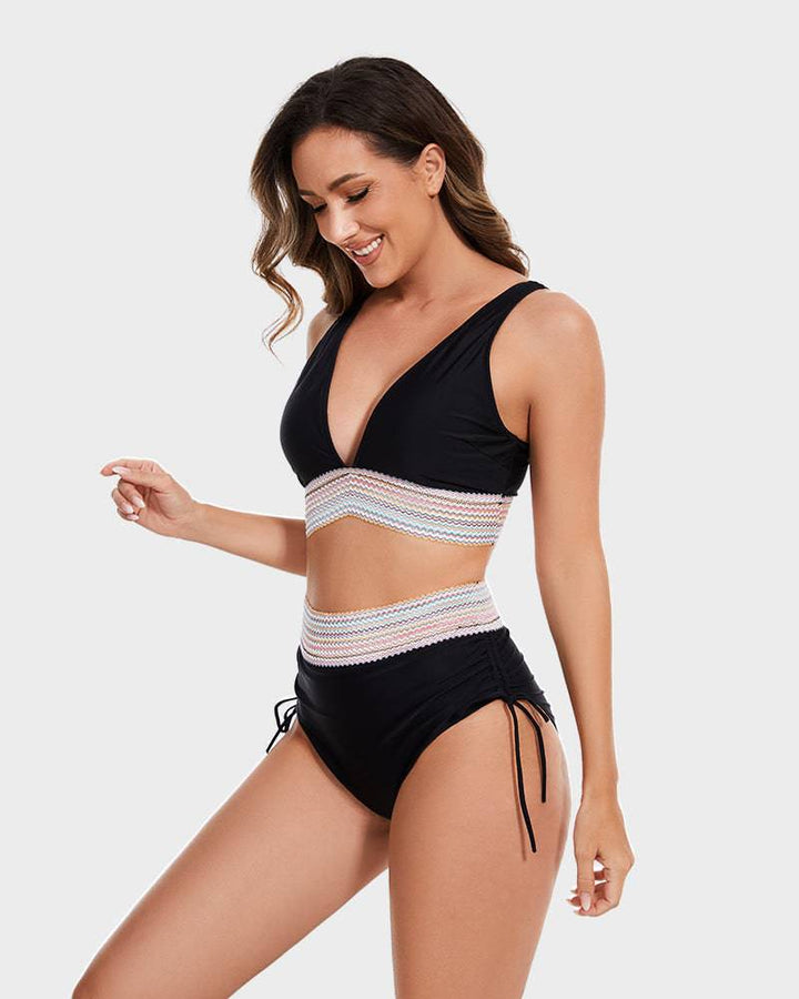 Women's Corrective Swimwear Bikini for Flattering Fit-The Yellow Prime