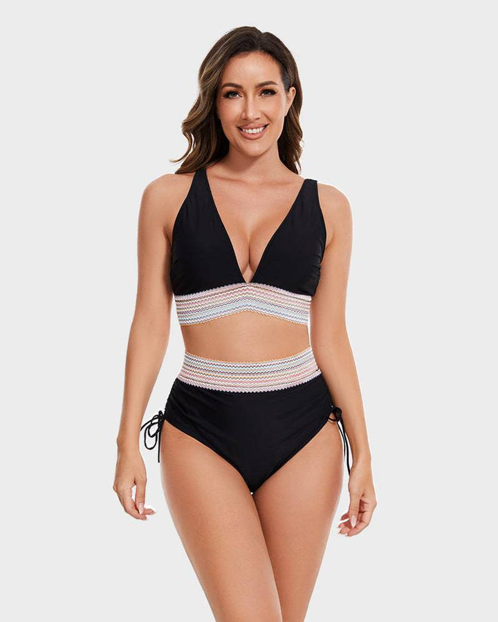 Women's Corrective Swimwear Bikini for Flattering Fit-The Yellow Prime