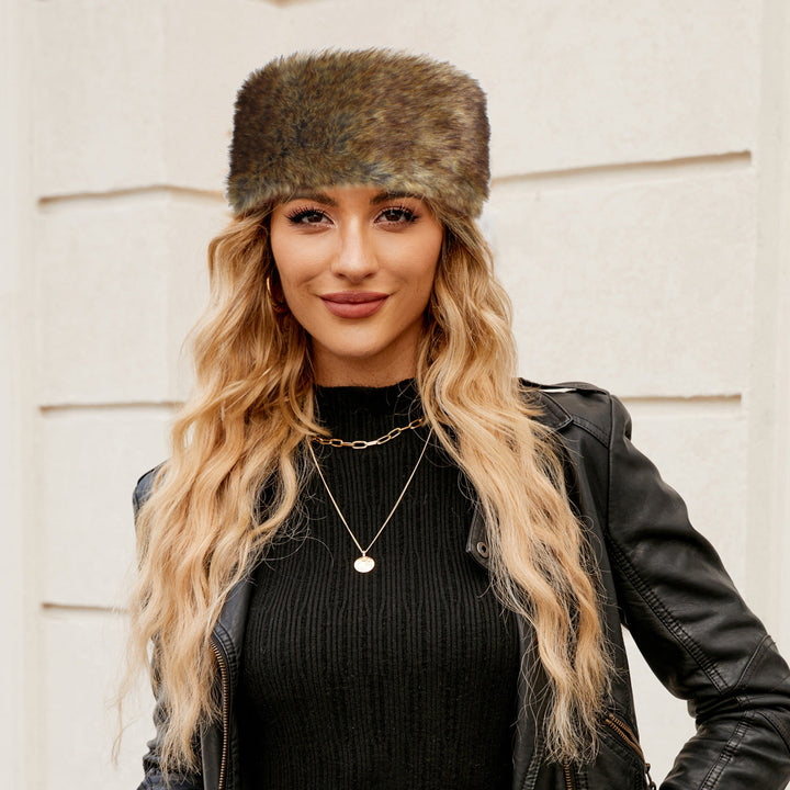 Women's Cozy Fleece Hat with Stylish Design-The Yellow Prime