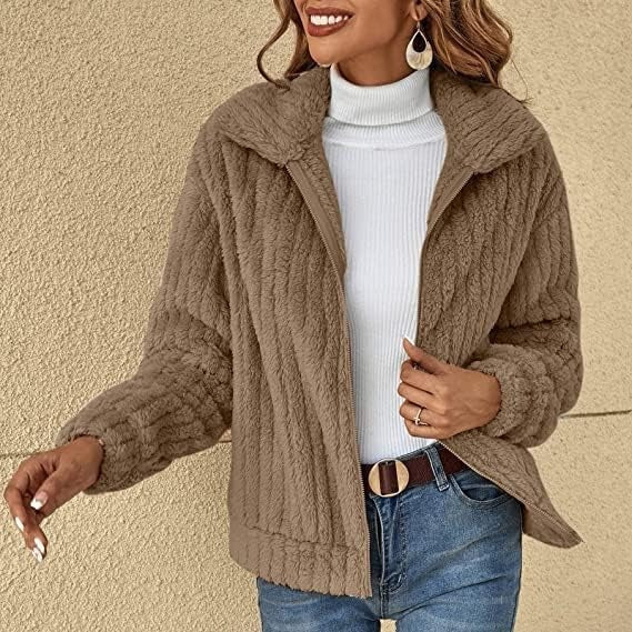 Women's Cozy Plush Winter Sweater-The Yellow Prime
