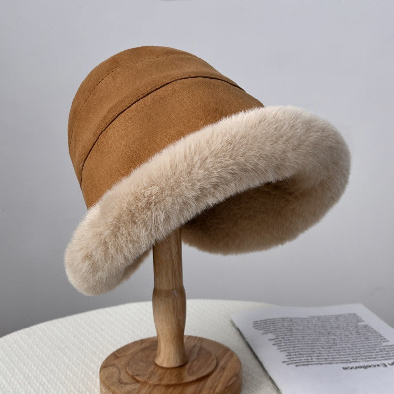 Women's Cozy and Elegant Fur Hat-The Yellow Prime
