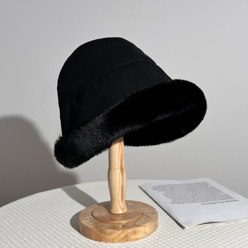 Women's Cozy and Elegant Fur Hat-The Yellow Prime