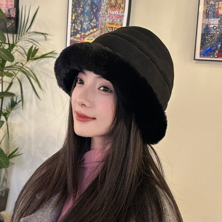 Women's Cozy and Elegant Fur Hat-The Yellow Prime