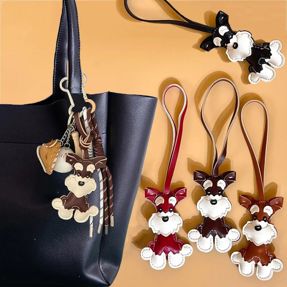 Women's Cute PU Leather Mini Bag Charm Keychain Gift Accessory-The Yellow Prime