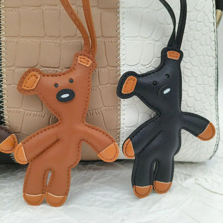 Women's Cute PU Leather Mini Bag Charm Keychain Gift Accessory-The Yellow Prime