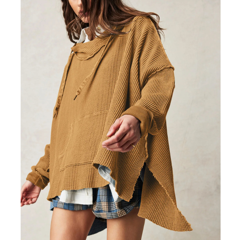 Women's Distressed Sweater - Unapologetic Style-The Yellow Prime