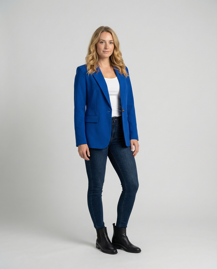 Women's Elegant Blazer with Perfect Fit & Versatile Style-The Yellow Prime