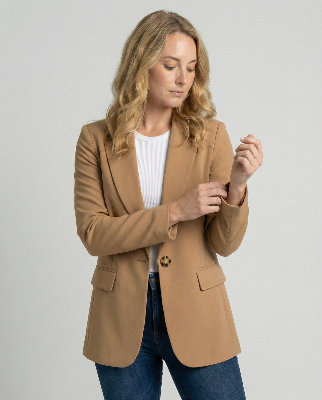 Women's Elegant Blazer with Perfect Fit & Versatile Style-The Yellow Prime