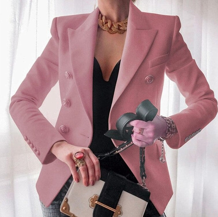Women's Elegant Formal Blazer-The Yellow Prime