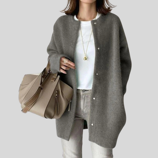 Women's Elegant Knitted Cardigan – Stylish Layer for Any Occasion-The Yellow Prime