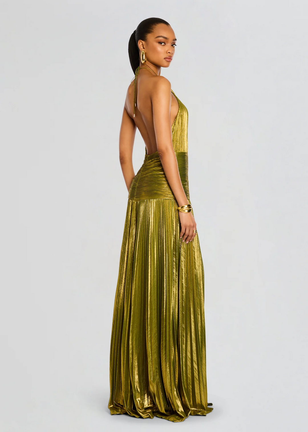 Women's Elegant Maxi Dress-The Yellow Prime