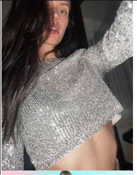 Women's Elegant Sequin Cropped Top-The Yellow Prime