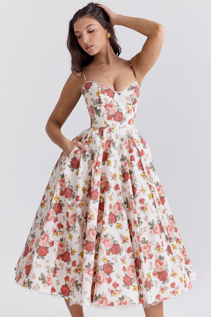 Women's Elegant Slimming Dress for a Flattering Fit-The Yellow Prime