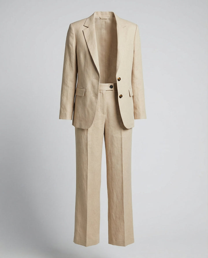 Women's Elegant Suit Set for Professional and Casual Wear-The Yellow Prime