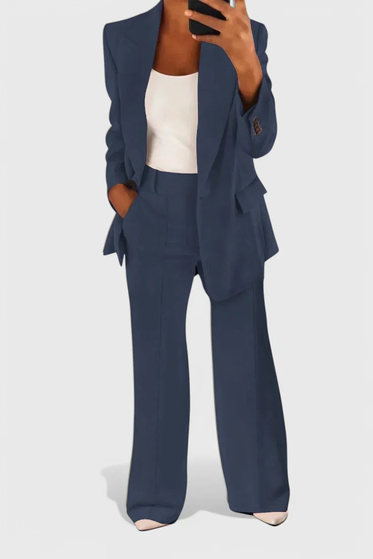 Women's Elegant Suit Set for Professional and Casual Wear-The Yellow Prime
