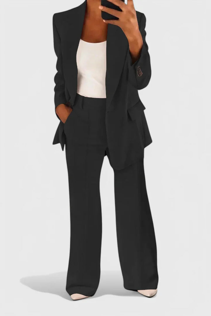 Women's Elegant Suit Set for Professional and Casual Wear-The Yellow Prime