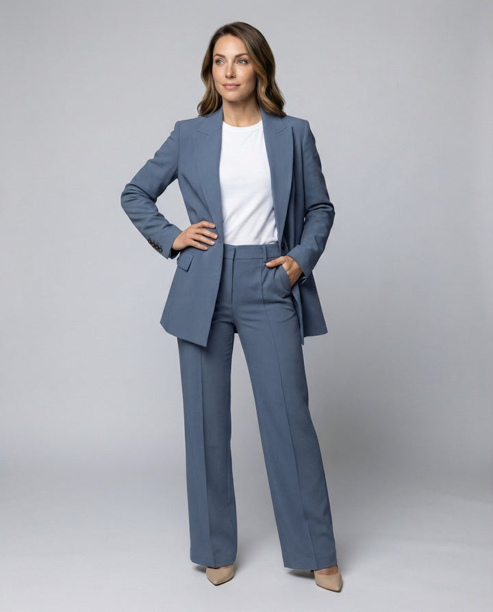 Women’s Elegant Suit in Comfortable Fabric for Any Occasion-The Yellow Prime
