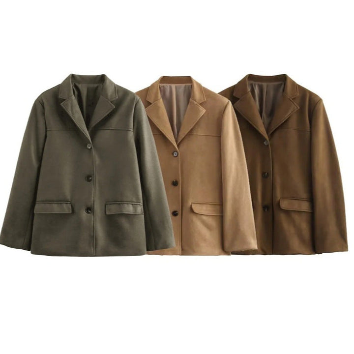 Women's Elegant and Comfortable Blazer Jacket-The Yellow Prime