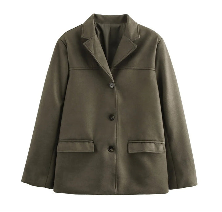 Women's Elegant and Comfortable Blazer Jacket-The Yellow Prime