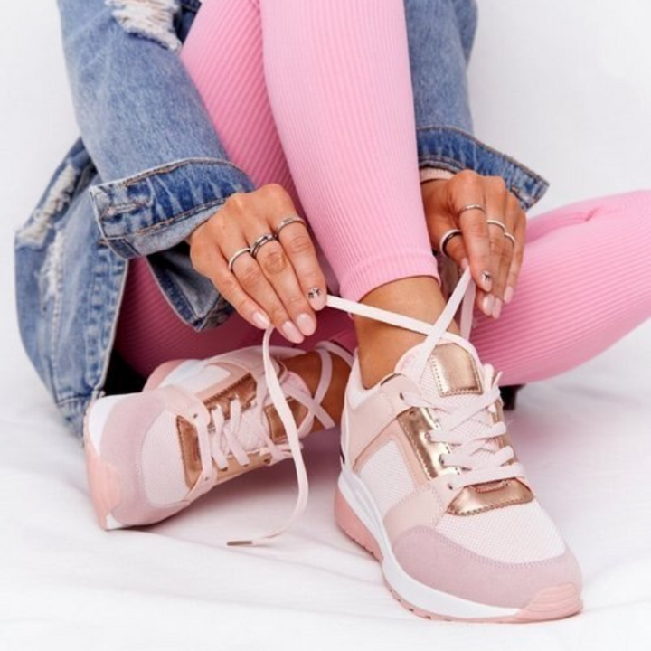 Women's Ergonomic Comfort Sneakers for Active Lifestyles-The Yellow Prime