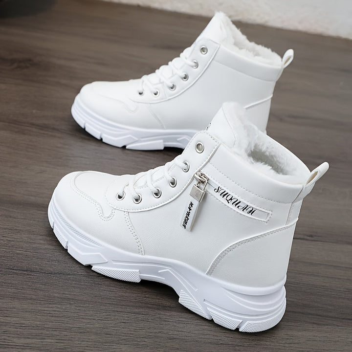 Women's Festive Casual Winter Sneakers - Perfect for Cold Weather-The Yellow Prime