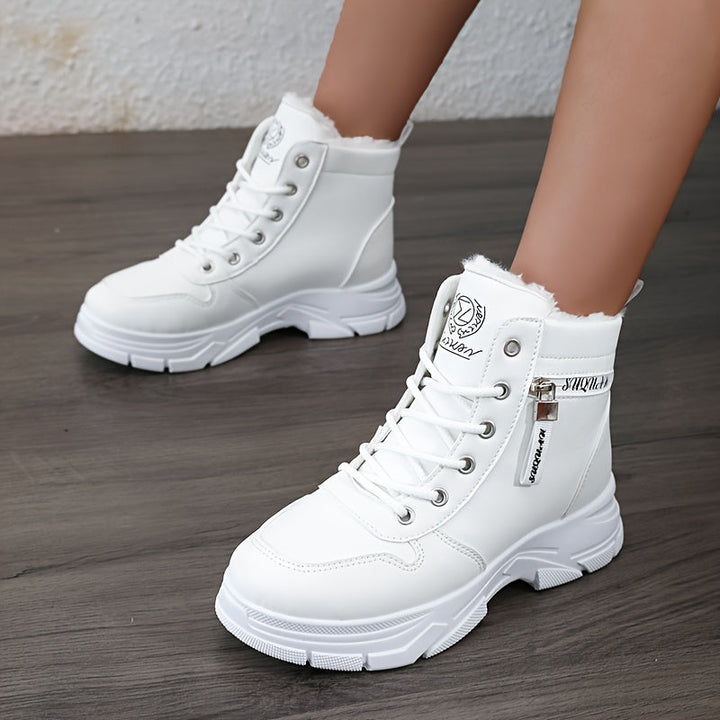 Women's Festive Casual Winter Sneakers - Perfect for Cold Weather-The Yellow Prime