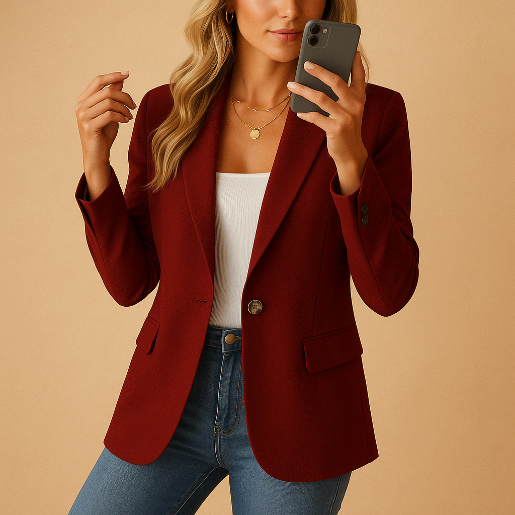 Heidi | Women's Stylish Tailored Blazer for Professional Look