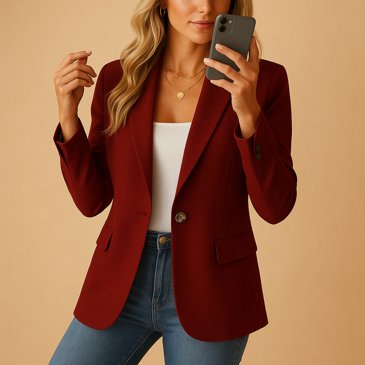 Heidi | Women's Stylish Tailored Blazer for Professional Look