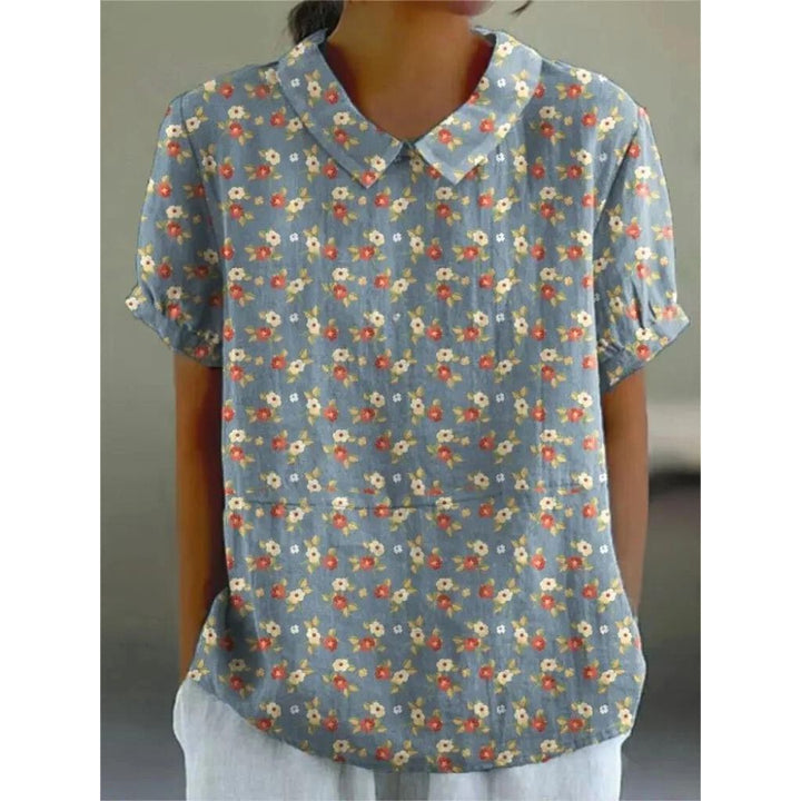 Women's Floral Print Casual Shirt-The Yellow Prime