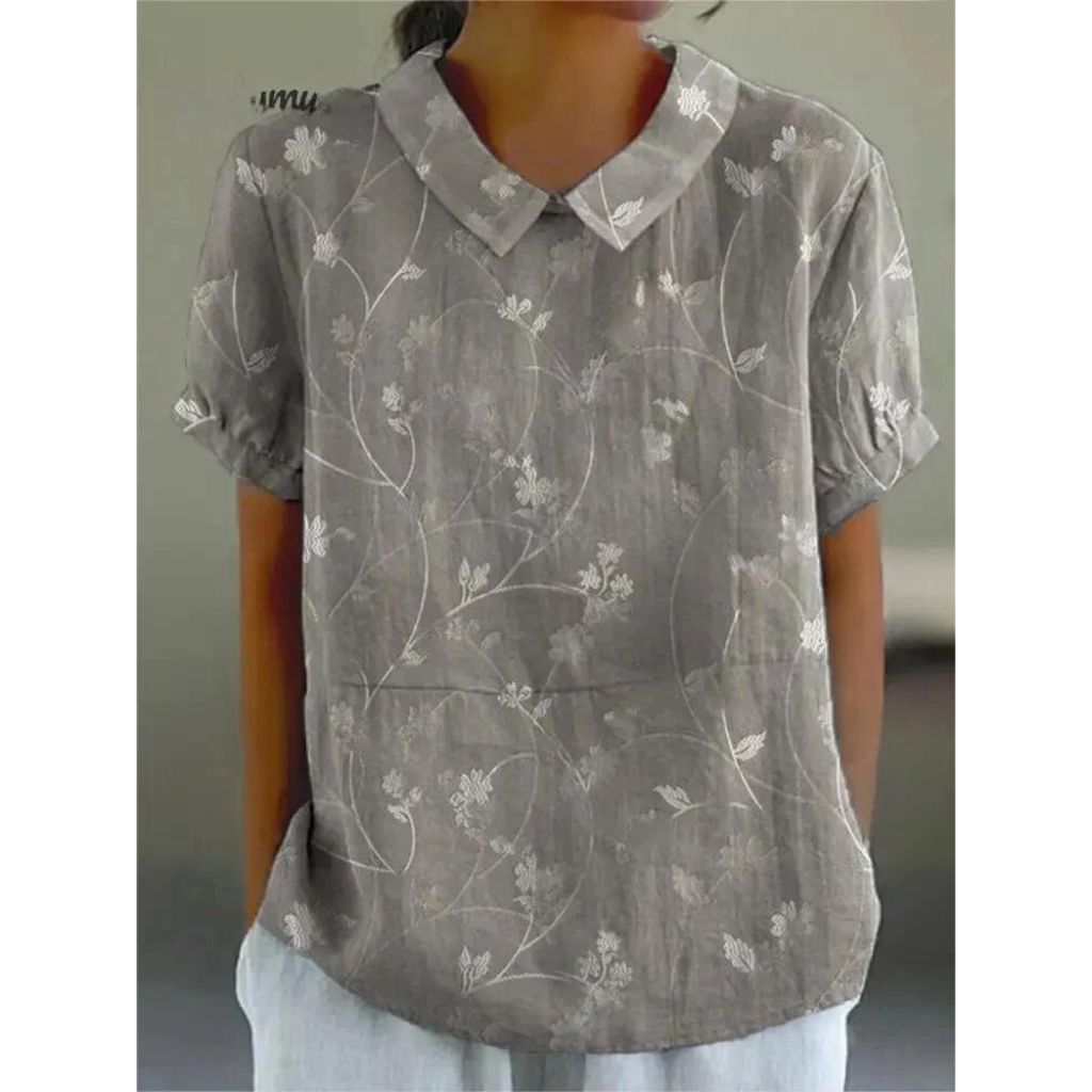 Women's Floral Print Casual Shirt-The Yellow Prime