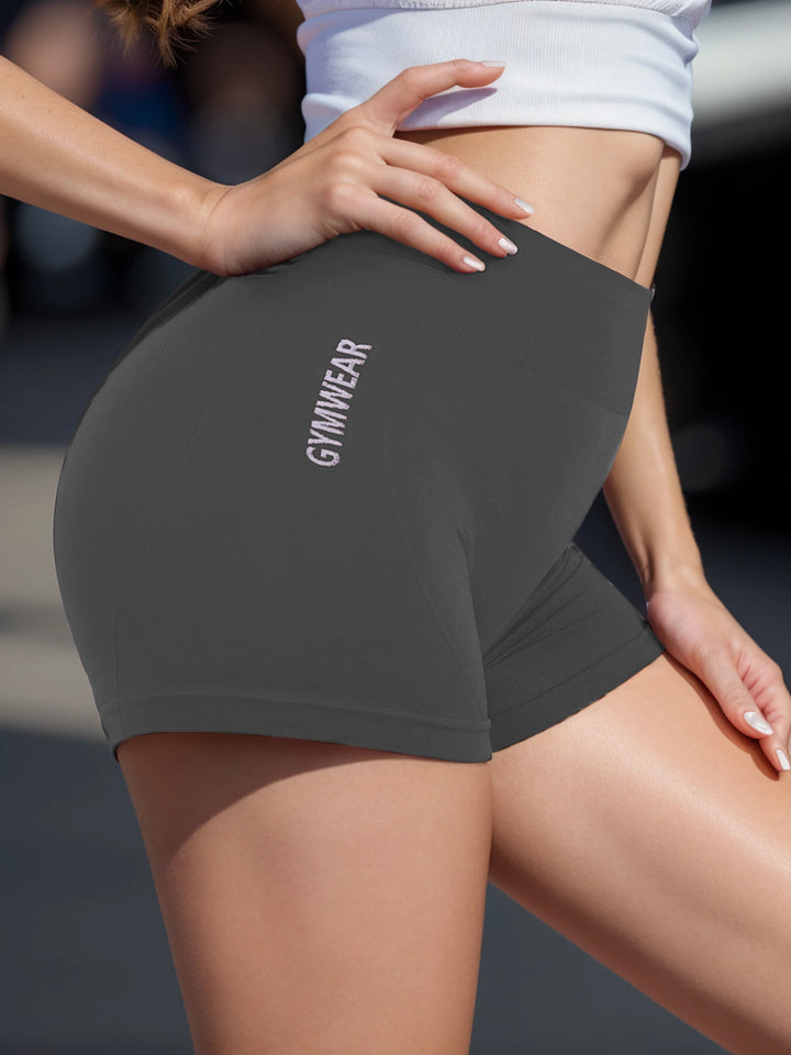 Women's High Waist Breathable Fitness Shorts for Cycling and Yoga-The Yellow Prime