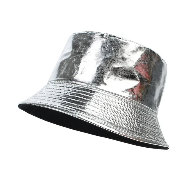 Women's Holographic Fisherman Hat-The Yellow Prime