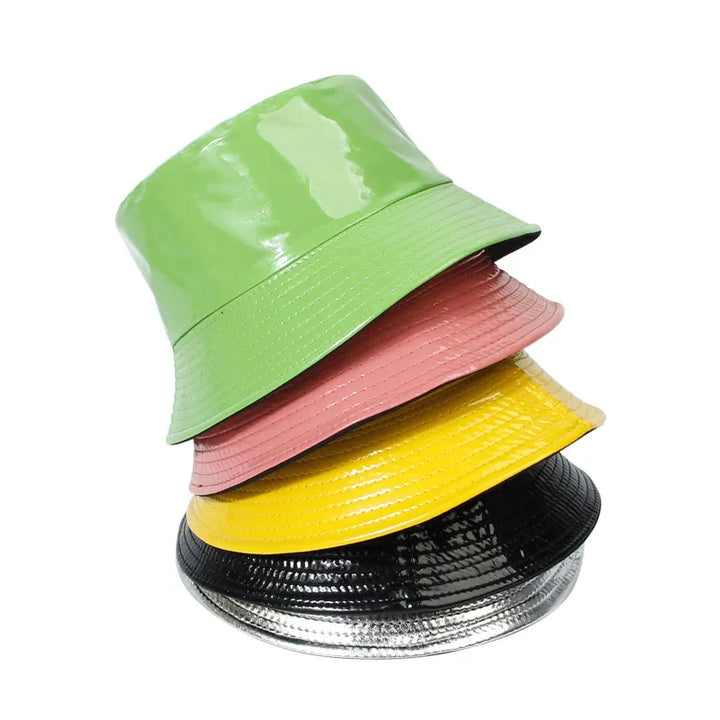 Women's Holographic Fisherman Hat-The Yellow Prime