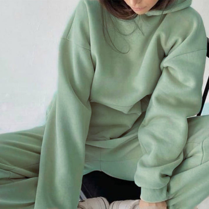 Women's Hoodie and Joggers Set for Comfortable Casual Wear-The Yellow Prime