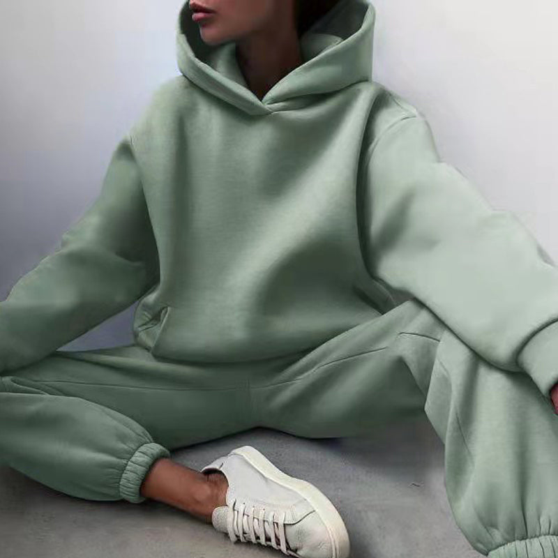 Women's Hoodie and Joggers Set for Comfortable Casual Wear-The Yellow Prime