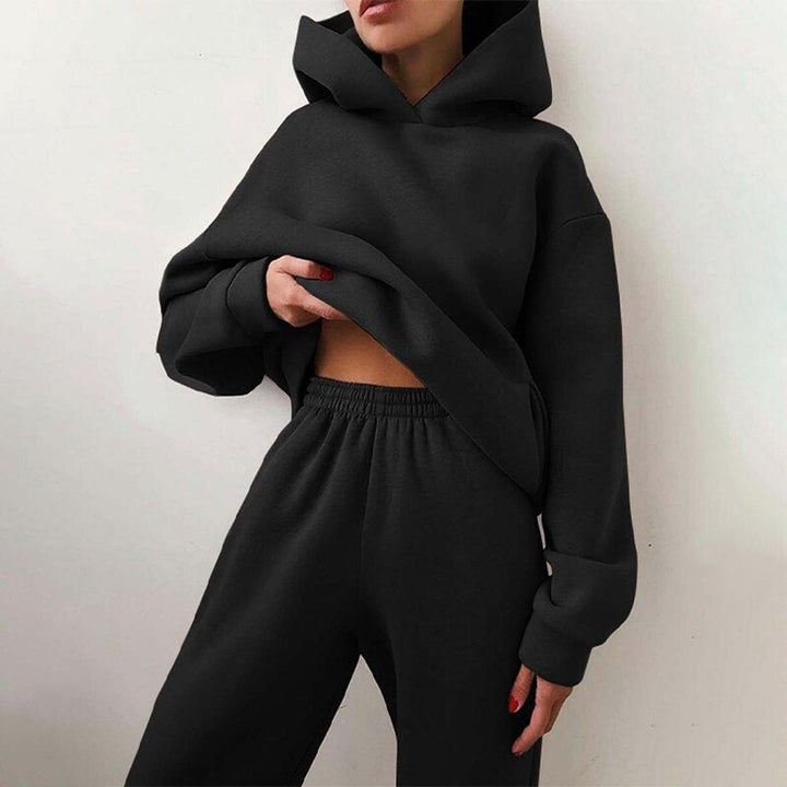 Women's Hoodie and Joggers Set for Comfortable Casual Wear-The Yellow Prime