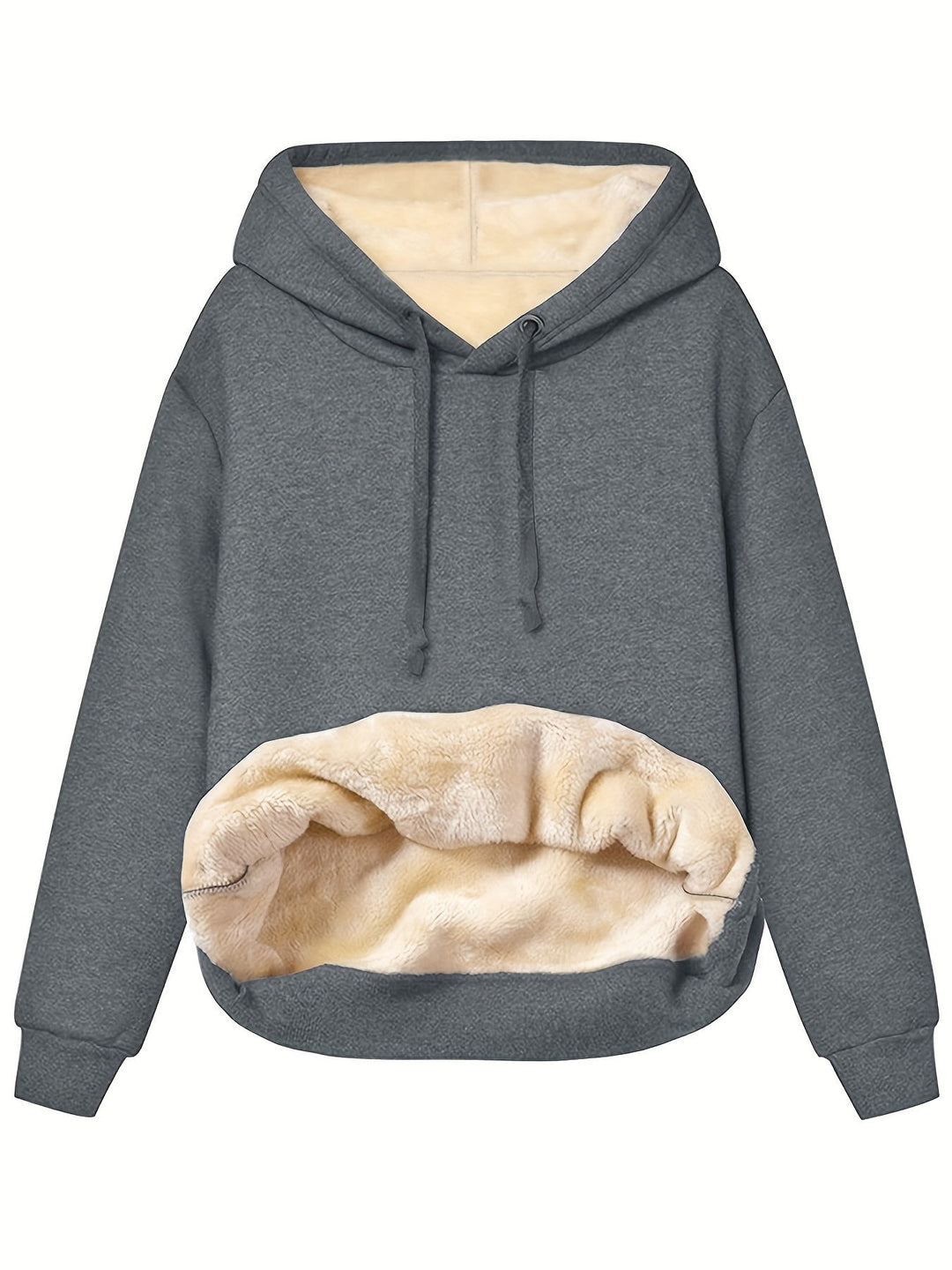 Women's Insulating Fleece Pullover Hoodie-The Yellow Prime