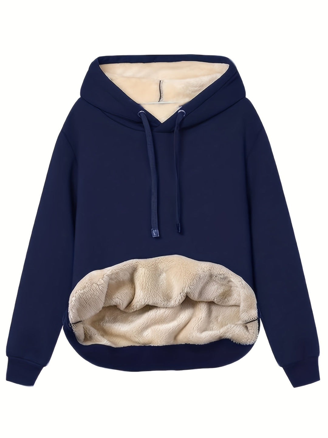 Women's Insulating Fleece Pullover Hoodie-The Yellow Prime