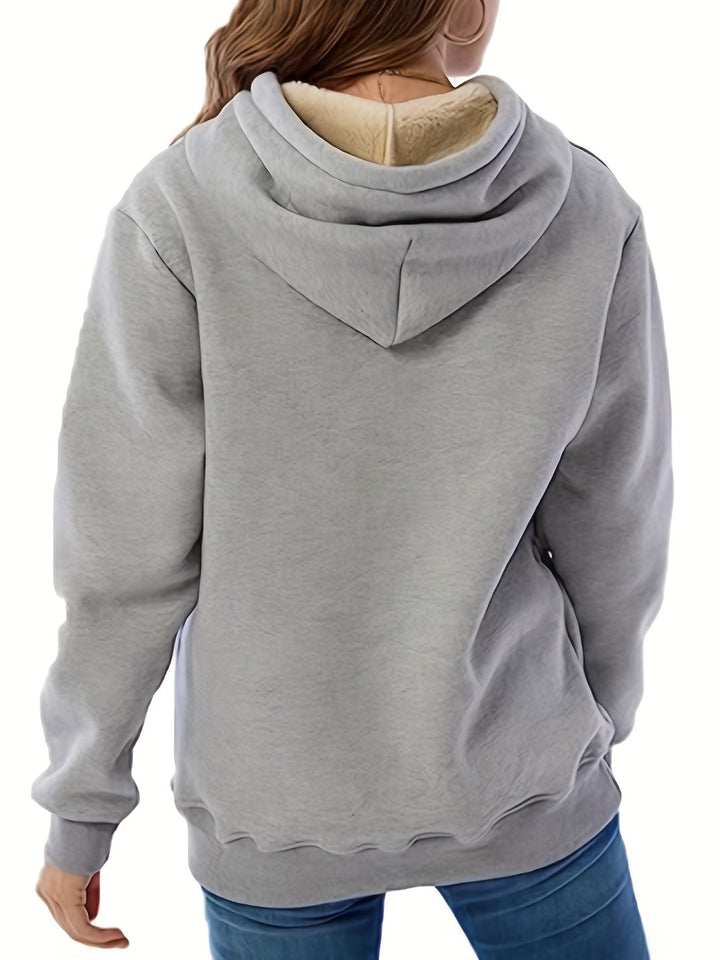 Women's Insulating Fleece Pullover Hoodie-The Yellow Prime