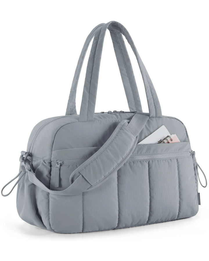 Women's Large Capacity Travel Duffel Bag with Shoulder Strap-The Yellow Prime