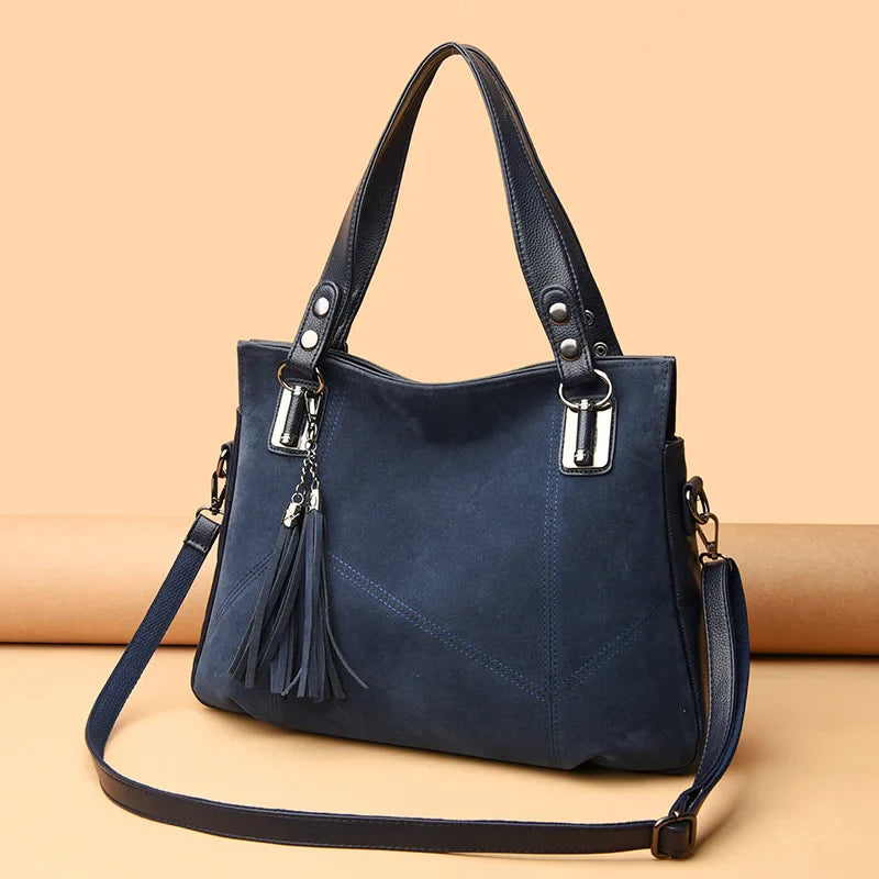 Women's Leather Handbag-The Yellow Prime
