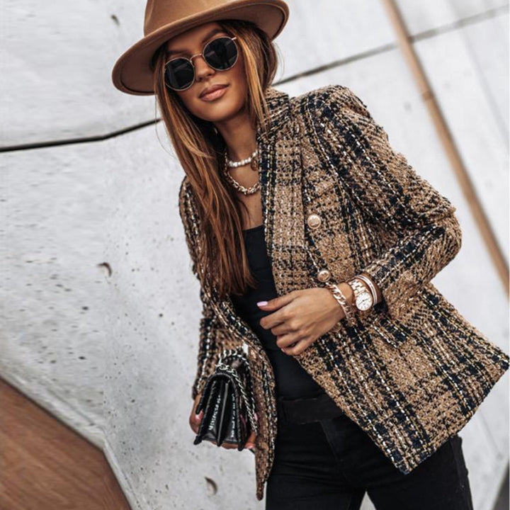 Women's Lightweight Black Blazer – Tailored Fit for Professional Wear-The Yellow Prime