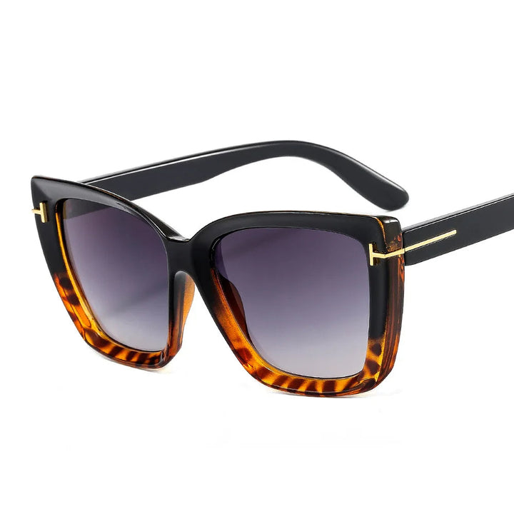 Women's Lightweight Cat-Eye Sunglasses – Gradient Lenses, UV400 Protection-The Yellow Prime