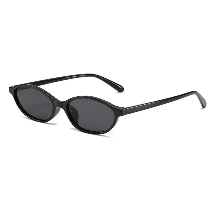 Women's Lightweight Cat-Eye Sunglasses – Retro Oval Design, Durable Plastic-The Yellow Prime