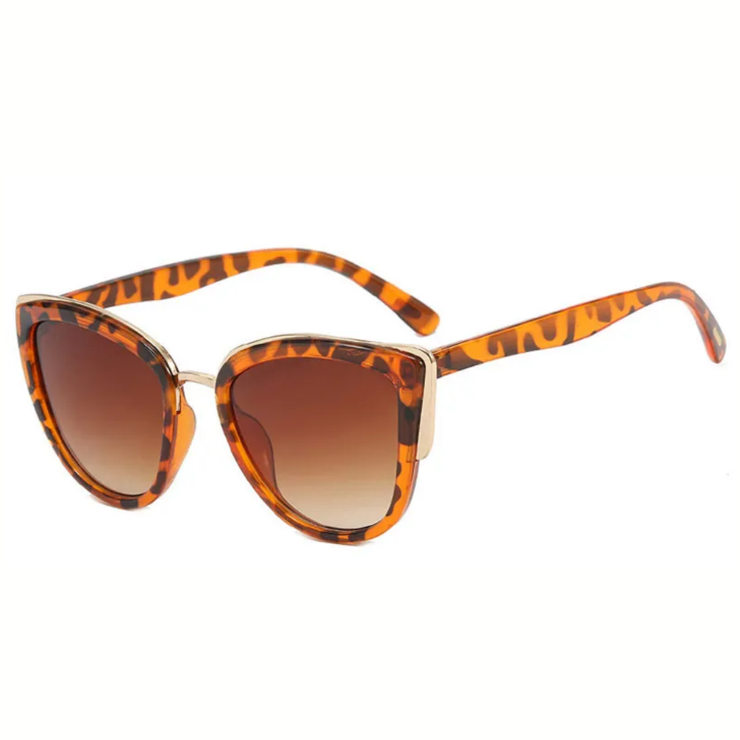 Women's Lightweight Cat Eye Sunglasses - UV400 Protection, Trendy Design-The Yellow Prime