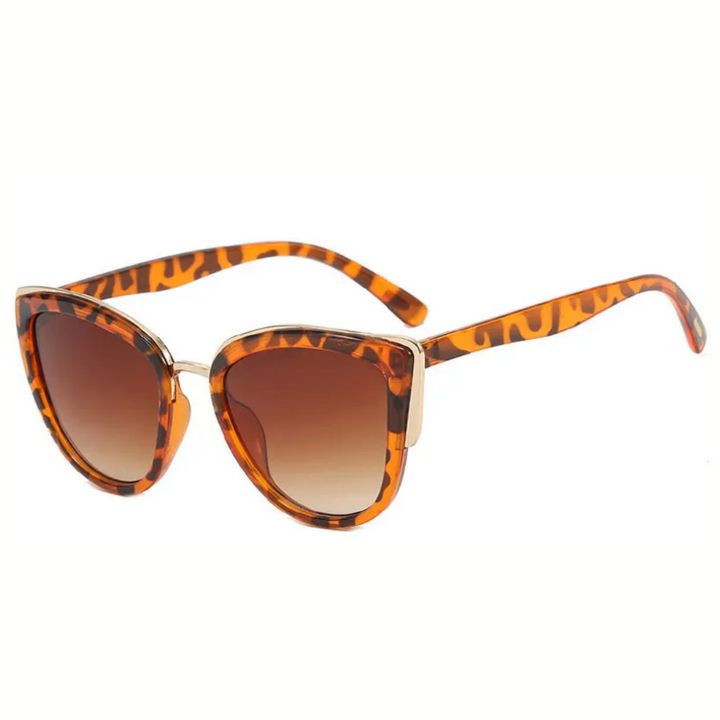 Women's Lightweight Cat Eye Sunglasses - UV400 Protection, Trendy Design-The Yellow Prime