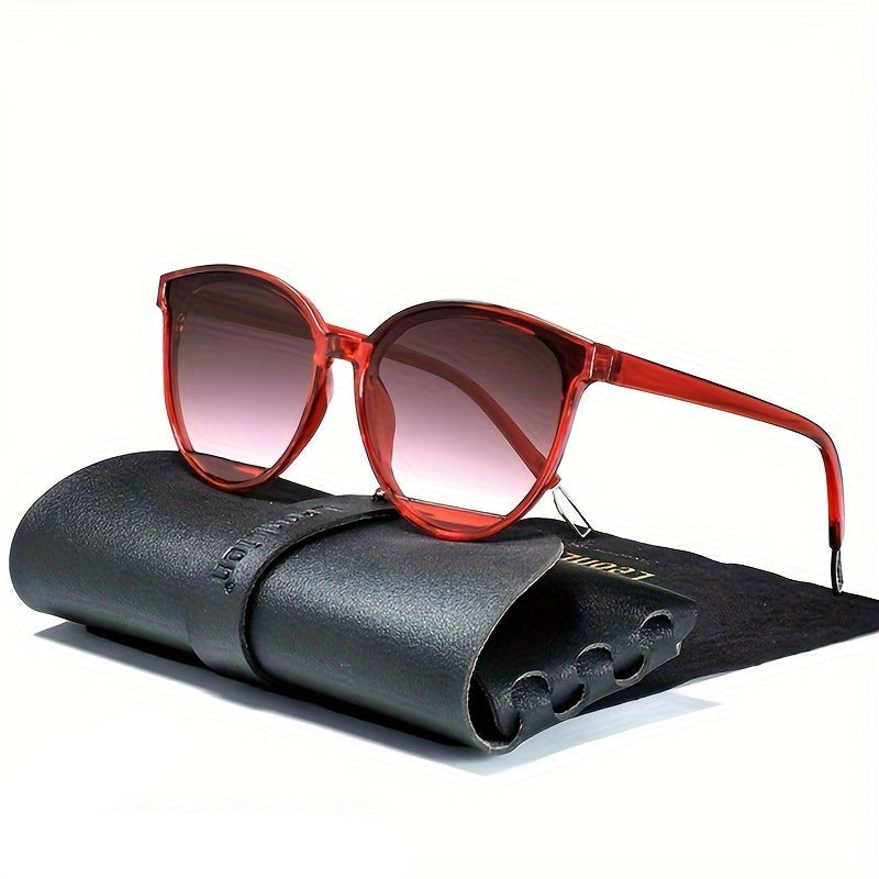 Women's Lightweight Cat-Eye Sunglasses with UV400 Protection-The Yellow Prime