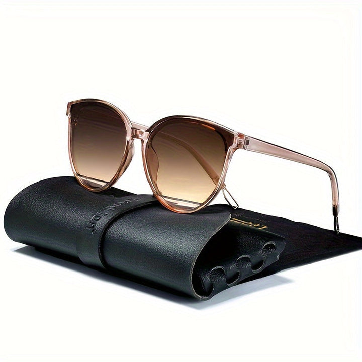 Women's Lightweight Cat-Eye Sunglasses with UV400 Protection-The Yellow Prime