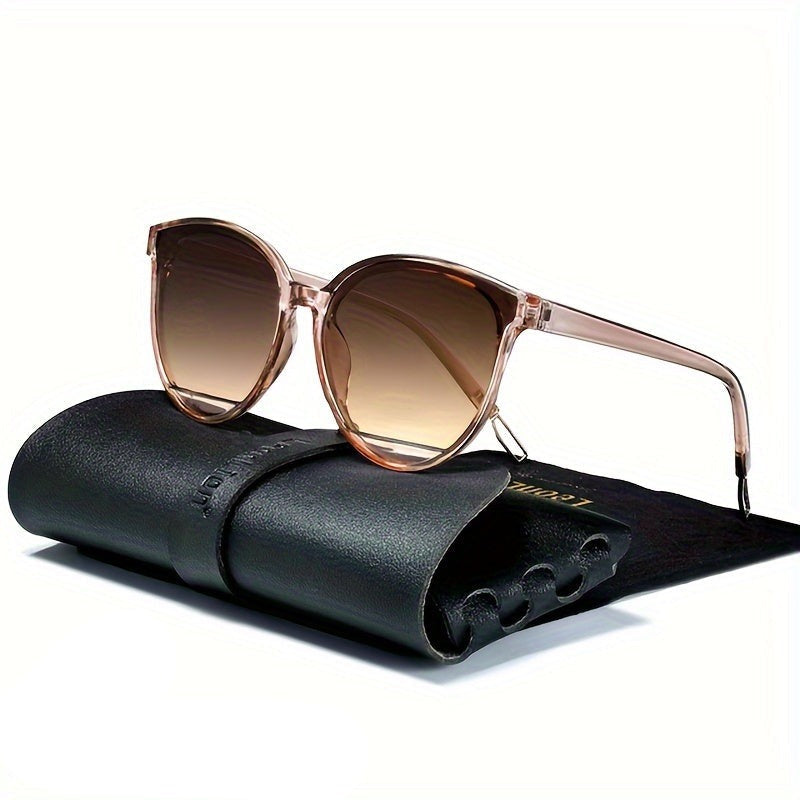 Women's Lightweight Cat-Eye Sunglasses with UV400 Protection-The Yellow Prime
