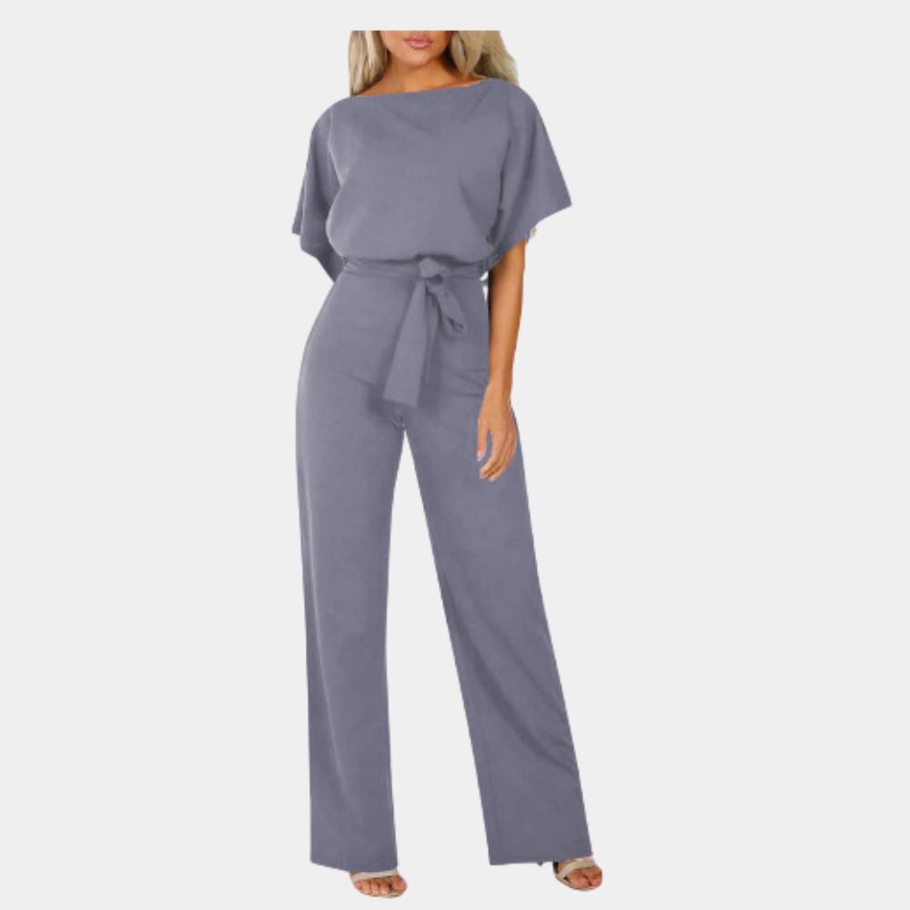 Women's Lightweight Flattering Jumpsuit - Classic Cut, Breathable Fabric-The Yellow Prime